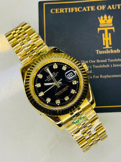 Rolex Jubilee Date-Just ( Gold - Black )