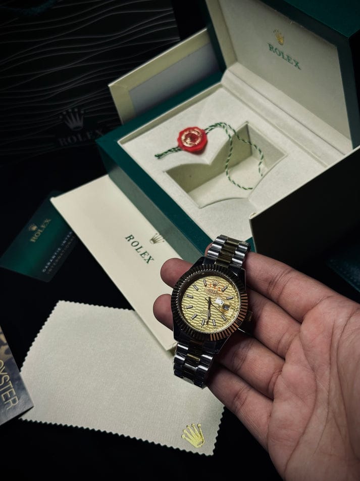 Rolex Date-Just RX ( Two-Tone - White )