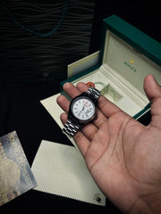 Rolex Date-Just RX ( Silver - White )