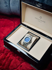 Patek Philippe Geneve ( Silver - Sky Blue )