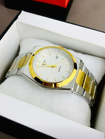 Tissot Prx ( Two-Tone - White Dial )