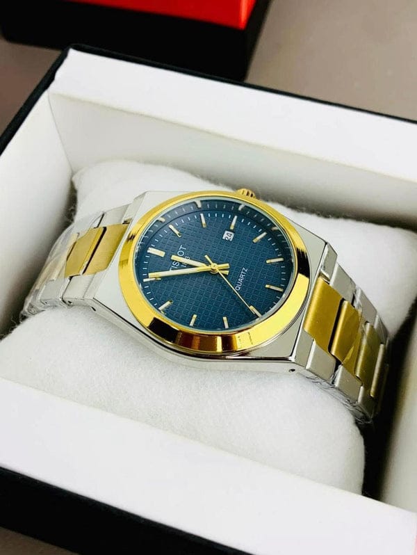 Tissot Prx ( Two-Tone - Blue Dial )