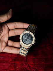 Hublot Cut ( Two-Tone - Copper - Black Dial )