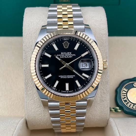Rolex Date-Just RX ( Two-Tone - Black )