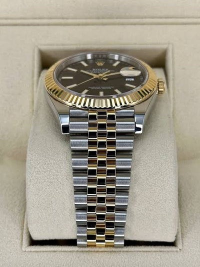Rolex Date-Just RX ( Two-Tone - Black )