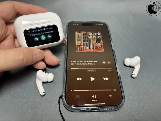 Airpods A9 Pro Touch Screen ( White )