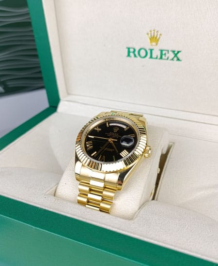 Rolex Day Date ( Gold - Black )