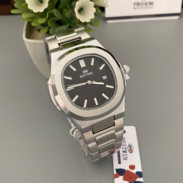 Bestwin Square ( Silver - Black )