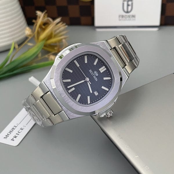 Bestwin Square ( Silver - Blue )