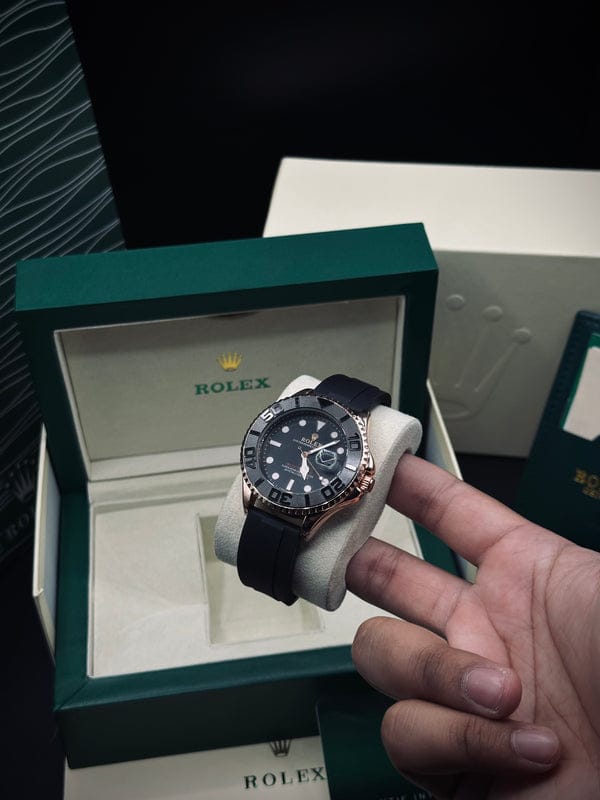 Rolex Yatch Master (silicone straps - Copper )