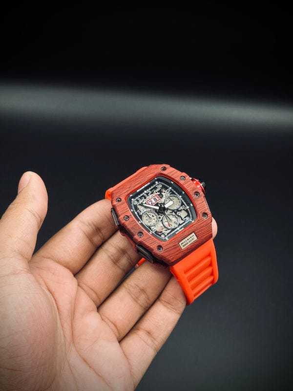 Richard Mille Mclaren ( Red - Orange )