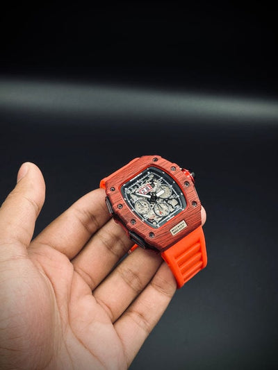 Richard Mille Mclaren ( Red - Orange )