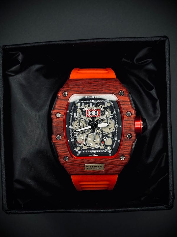 Richard Mille Mclaren ( Red - Orange )