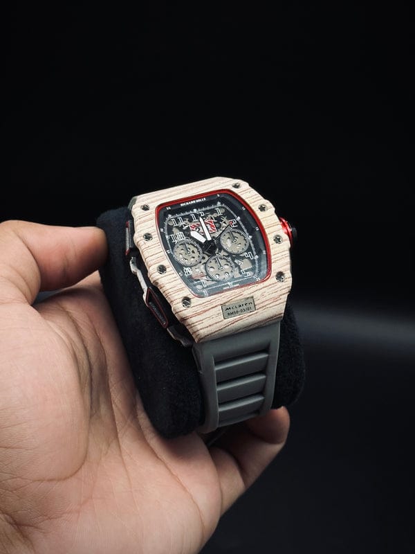Richard Mille Mclaren ( Wooden - Grey )