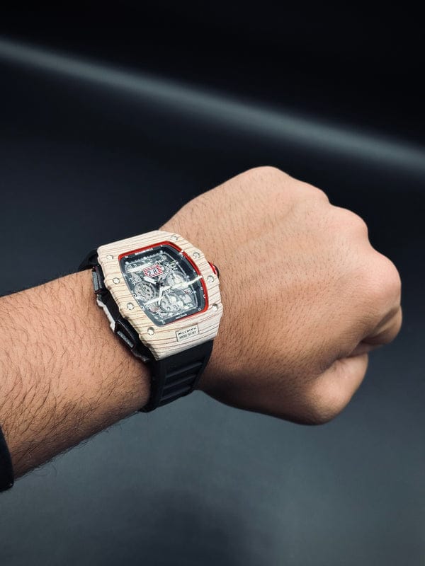 Richard Mille Mclaren ( Wooden - Black )