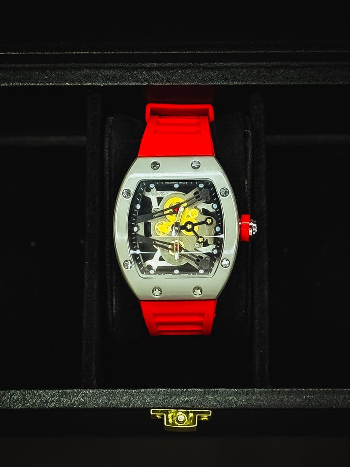 Richard Mille Limited Edition ( Silver - Red )