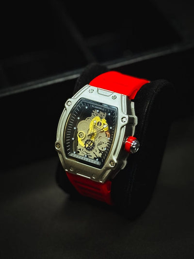 Richard Mille Limited Edition ( Silver - Red )