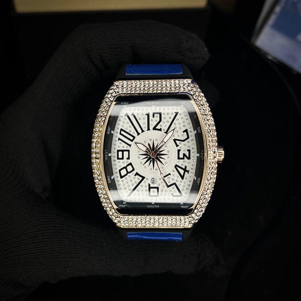 Franck Muller Iced ( White - Blue )