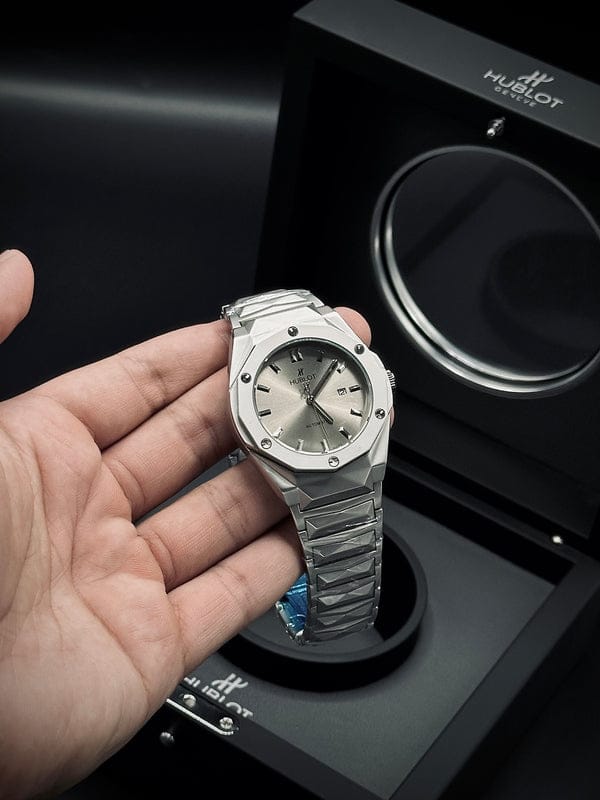 Hublot Cut Rotating Back ( Grey Dail )