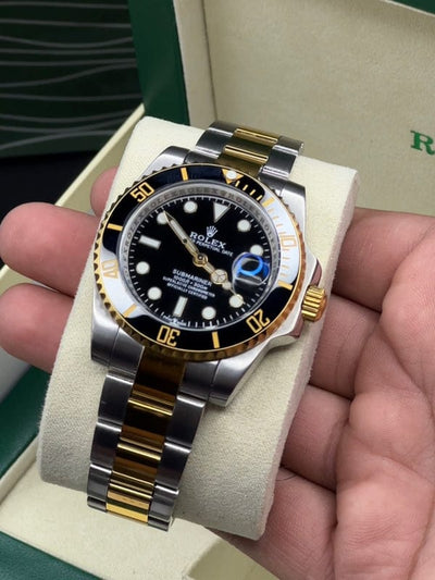 Rolex Submariner ( Two-Tone - Black )